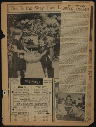 Beta Epsilon Chapter Scrapbook, 1950s-1990s, Page 27