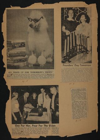 Beta Epsilon Chapter Scrapbook, 1950s-1990s, Page 79