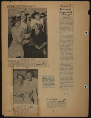 Beta Epsilon Chapter Scrapbook, 1950s-1990s, Page 66