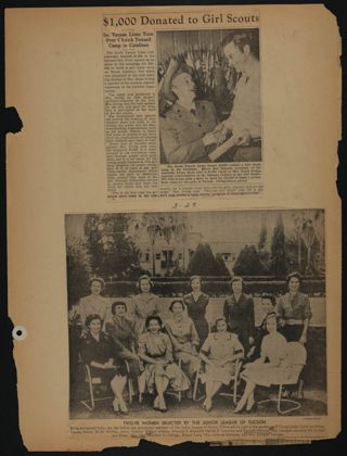 Beta Epsilon Chapter Scrapbook, 1950s-1990s, Page 23