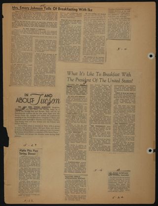 Beta Epsilon Chapter Scrapbook, 1950s-1990s, Page 62