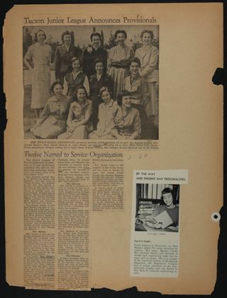 Beta Epsilon Chapter Scrapbook, 1950s-1990s, Page 24