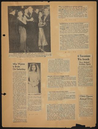 Beta Epsilon Chapter Scrapbook, 1952-1953, Page 18