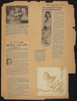 Beta Epsilon Chapter Scrapbook, 1952-1953, Page 2