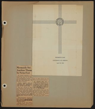 Beta Epsilon Chapter Scrapbook, 1952-1955, Page 40