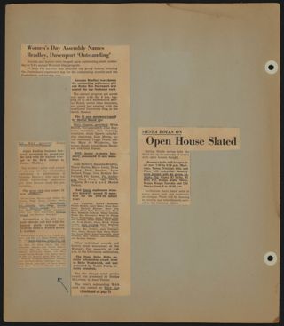 Beta Epsilon Chapter Scrapbook, 1952-1955, Page 18