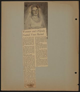 Beta Epsilon Chapter Scrapbook, 1952-1955, Page 51