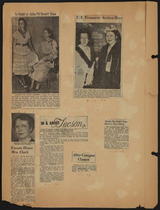 Beta Epsilon Chapter Scrapbook, 1951-1960, Page 25