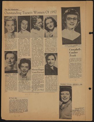 Beta Epsilon Chapter Scrapbook, 1956-1960, Page 47