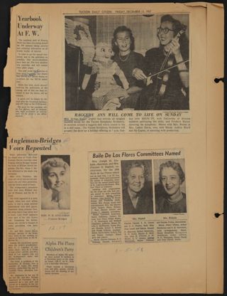 Beta Epsilon Chapter Scrapbook, 1956-1960, Page 51