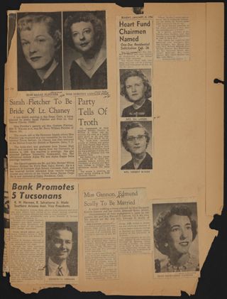 Beta Epsilon Chapter Scrapbook, 1956-1960, Page 4