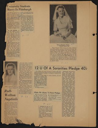 Beta Epsilon Chapter Scrapbook, 1956-1960, Page 56