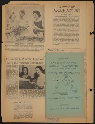 Beta Epsilon Chapter Scrapbook, 1956-1960, Page 33