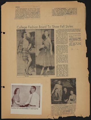 Beta Epsilon Chapter Scrapbook, 1956-1960, Page 55