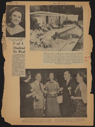 Beta Epsilon Chapter Scrapbook, 1956-1960, Page 13
