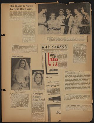 Beta Epsilon Chapter Scrapbook, 1956-1960, Page 60