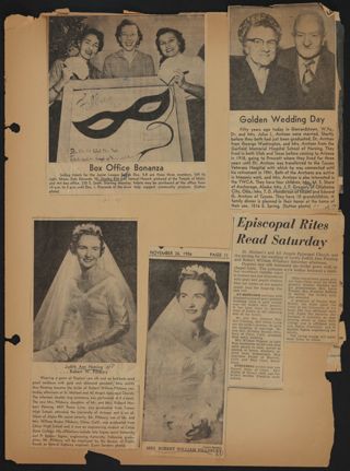 Beta Epsilon Chapter Scrapbook, 1956-1960, Page 78