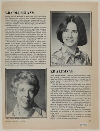 Boards Elected at Convention Magazine Clipping, Summer 1980