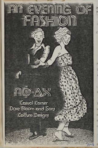 An Evening of Fashion Program, 1979