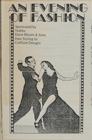 An Evening of Fashion Program, April 16, 1980
