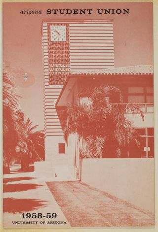 Arizona Student Union Booklet, 1958-1959
