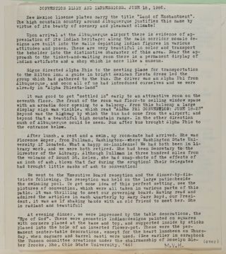 Convention Diary and Impressions, June 18, 1980