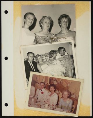 Beta Epsilon Chapter Scrapbook, 1950s-1980s, Page 3