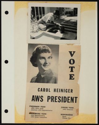 Beta Epsilon Chapter Scrapbook, 1950s-1980s, Page 32