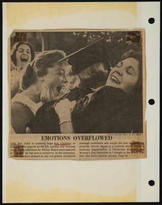 Beta Epsilon Chapter Scrapbook, 1950s-1980s, Page 39