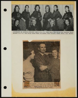 Beta Epsilon Chapter Scrapbook, 1950s-1980s, Page 57