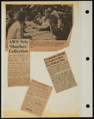 Beta Epsilon Chapter Scrapbook, 1950s-1980s, Page 66