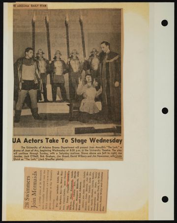 Beta Epsilon Chapter Scrapbook, 1950s-1980s, Page 74