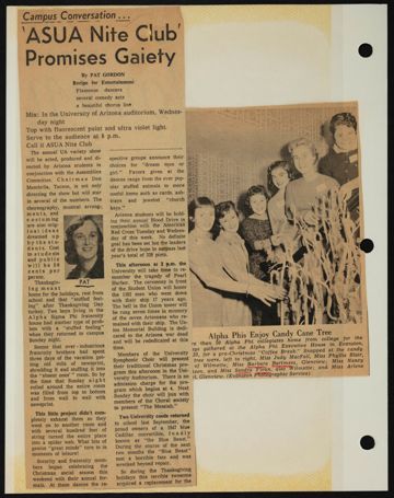 Beta Epsilon Chapter Scrapbook, 1950s-1980s, Page 78