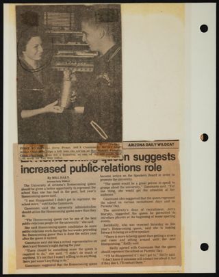 Beta Epsilon Chapter Scrapbook, 1950s-1980s, Page 80