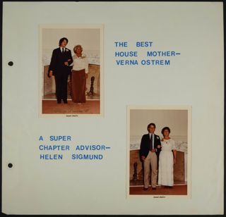 Beta Epsilon Chapter Scrapbook, 1981-1983, Page 51