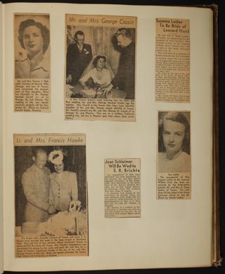 Beta Epsilon Chapter Scrapbook, 1947-1959, Page 8