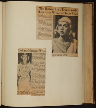 Beta Epsilon Chapter Scrapbook, 1947-1959, Page 24