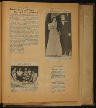 Beta Epsilon Chapter Scrapbook, 1947-1959, Page 48