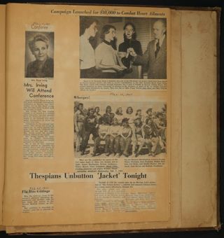 Beta Epsilon Chapter Scrapbook, 1947-1959, Page 54