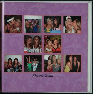 Alpha Phi Beta Epsilon Chapter Photo Book, 2011, Page 43