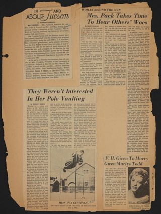 Beta Epsilon Chapter Scrapbook, 1960-1961, Page 6