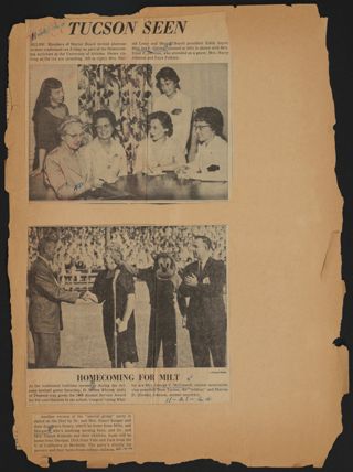 Beta Epsilon Chapter Scrapbook, 1960-1961, Page 4
