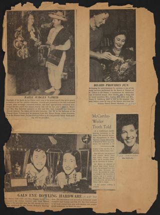 Beta Epsilon Chapter Scrapbook, 1960-1961, Page 10