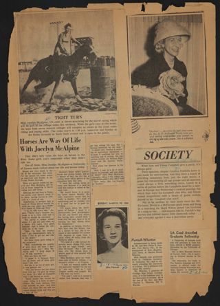 Beta Epsilon Chapter Scrapbook, 1960-1961, Page 16