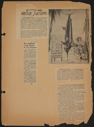 Beta Epsilon Chapter Scrapbook, 1960-1961, Page 1