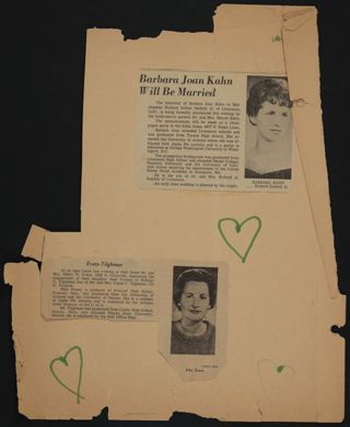 Beta Epsilon Chapter Scrapbook, 1951-1981, Page 13
