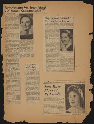 Beta Epsilon Chapter Scrapbook, 1951-1981, Page 18