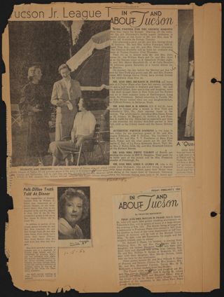Beta Epsilon Chapter Scrapbook, 1951-1981, Page 21