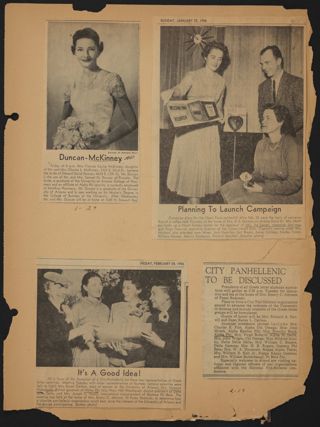 Beta Epsilon Chapter Scrapbook, 1951-1981, Page 27