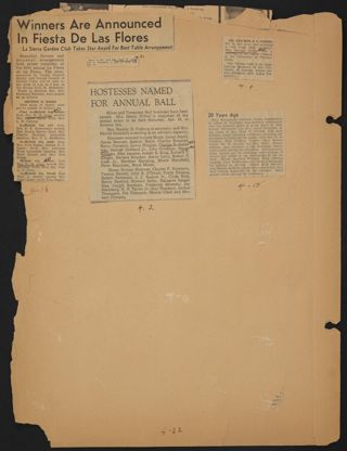 Beta Epsilon Chapter Scrapbook, 1951-1981, Page 28
